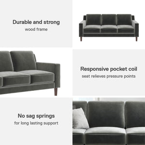 DHP Brynn Sofa - Gray