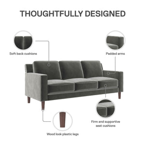 DHP Brynn Sofa - Gray