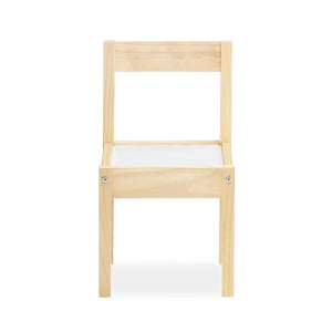 Max & Finn Hunter 3-Piece Kiddy Table & Chair Kids Set - Natural
