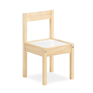Max & Finn Hunter 3-Piece Kiddy Table & Chair Kids Set - Natural