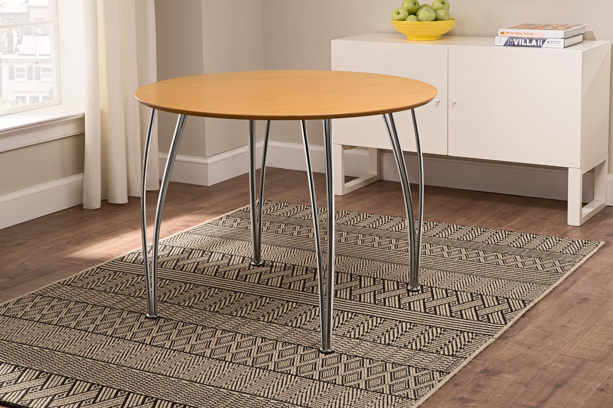 DHP Round Dining Table Top - Natural