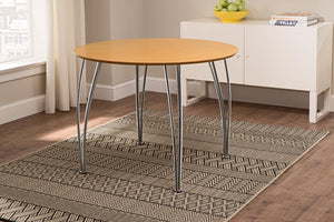 DHP Round Dining Table Top - Natural