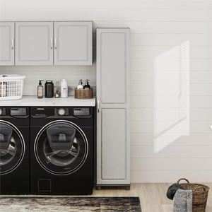 Systembuild Evolution Kendall 16" Utility Storage Cabinet - Gray