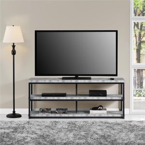 Ameriwood Home Ashlar TV Stand for TVs up to 65" - Light Concrete