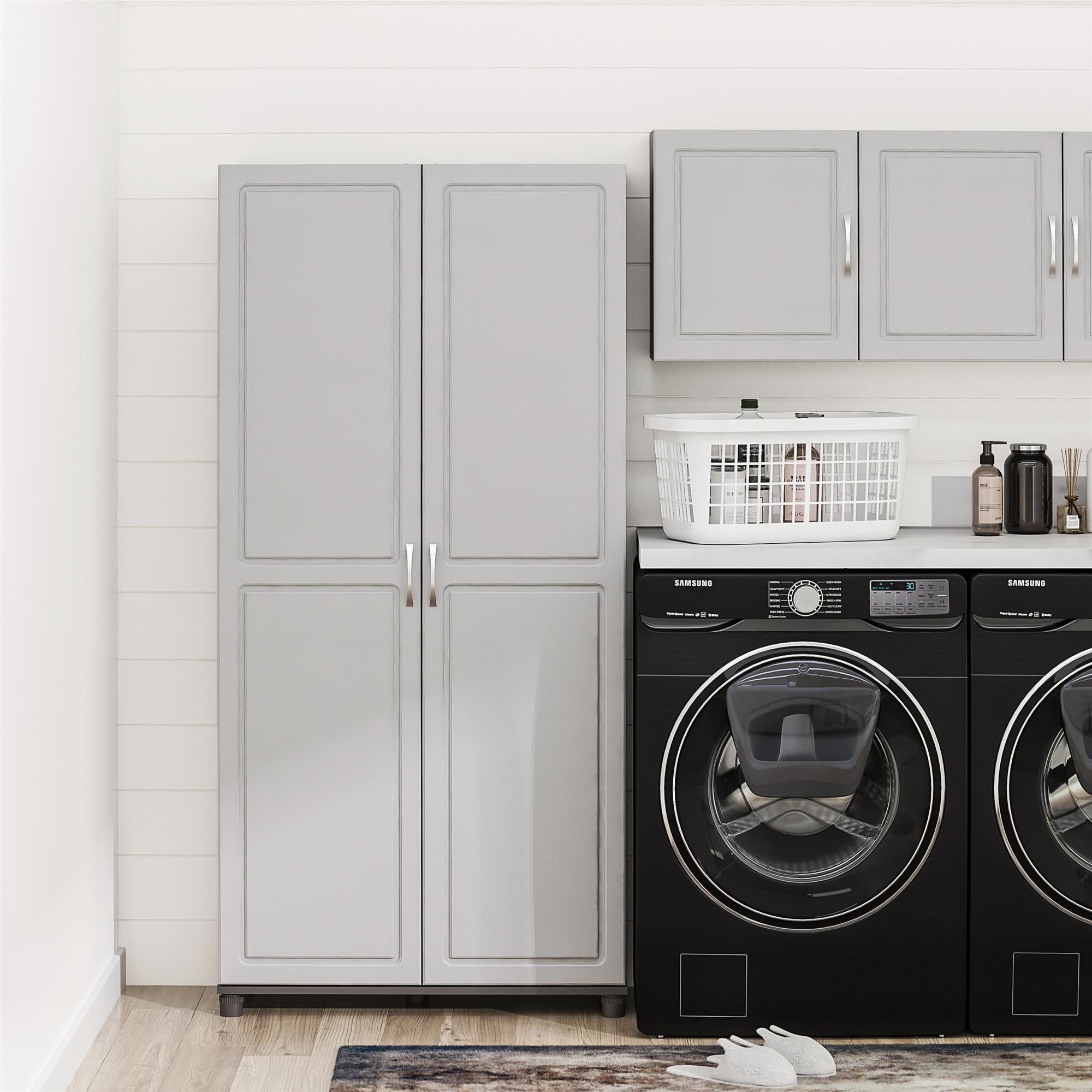 Systembuild Evolution Kendall 36" Utility Storage Cabinet - Gray