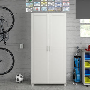 Systembuild Evolution Callahan 36" Utility Storage Cabinet - White