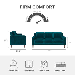 DHP Brynn Sofa - Green