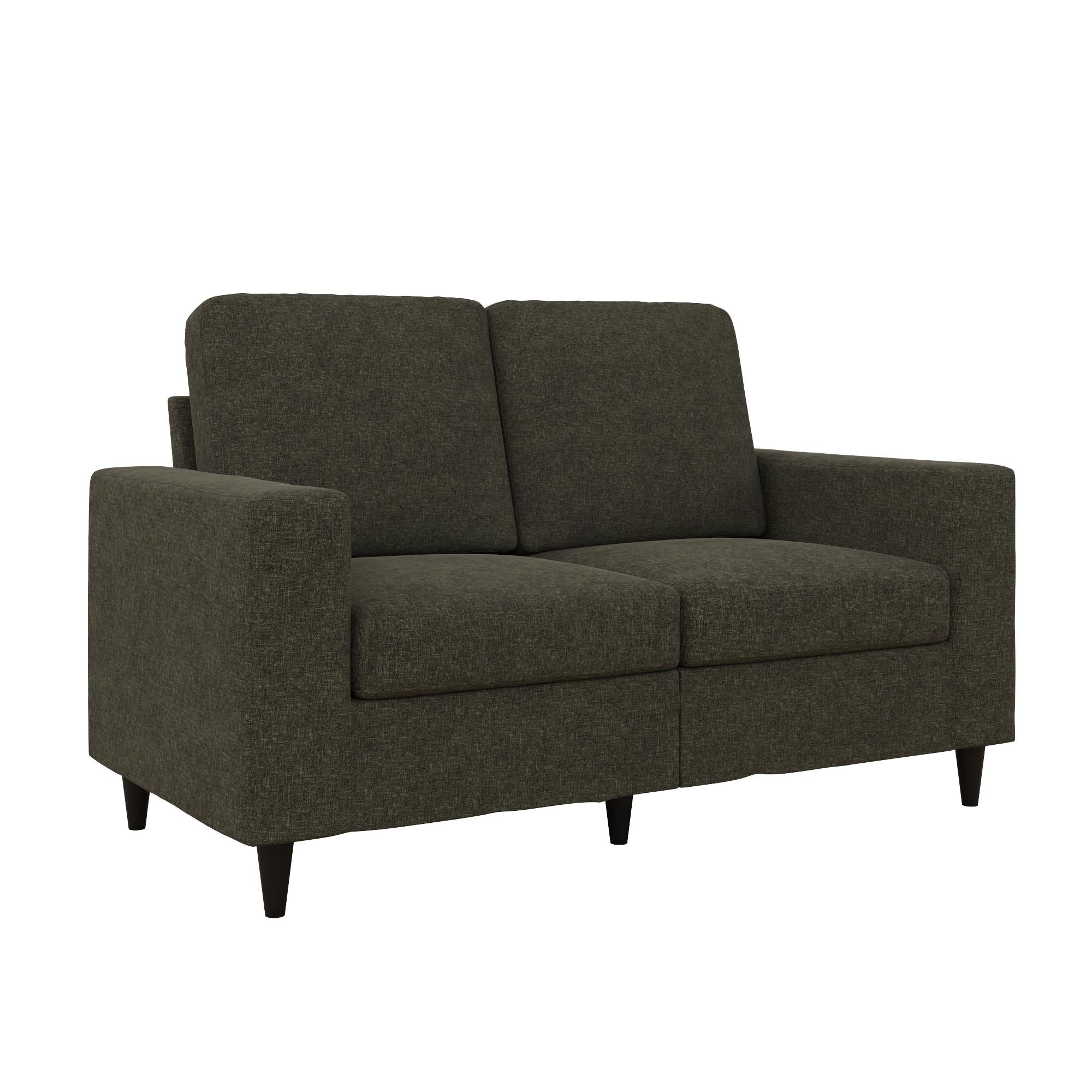 DHP Cooper Loveseat - Grey Linen