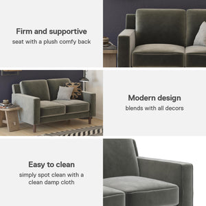 DHP Brynn Loveseat - Gray