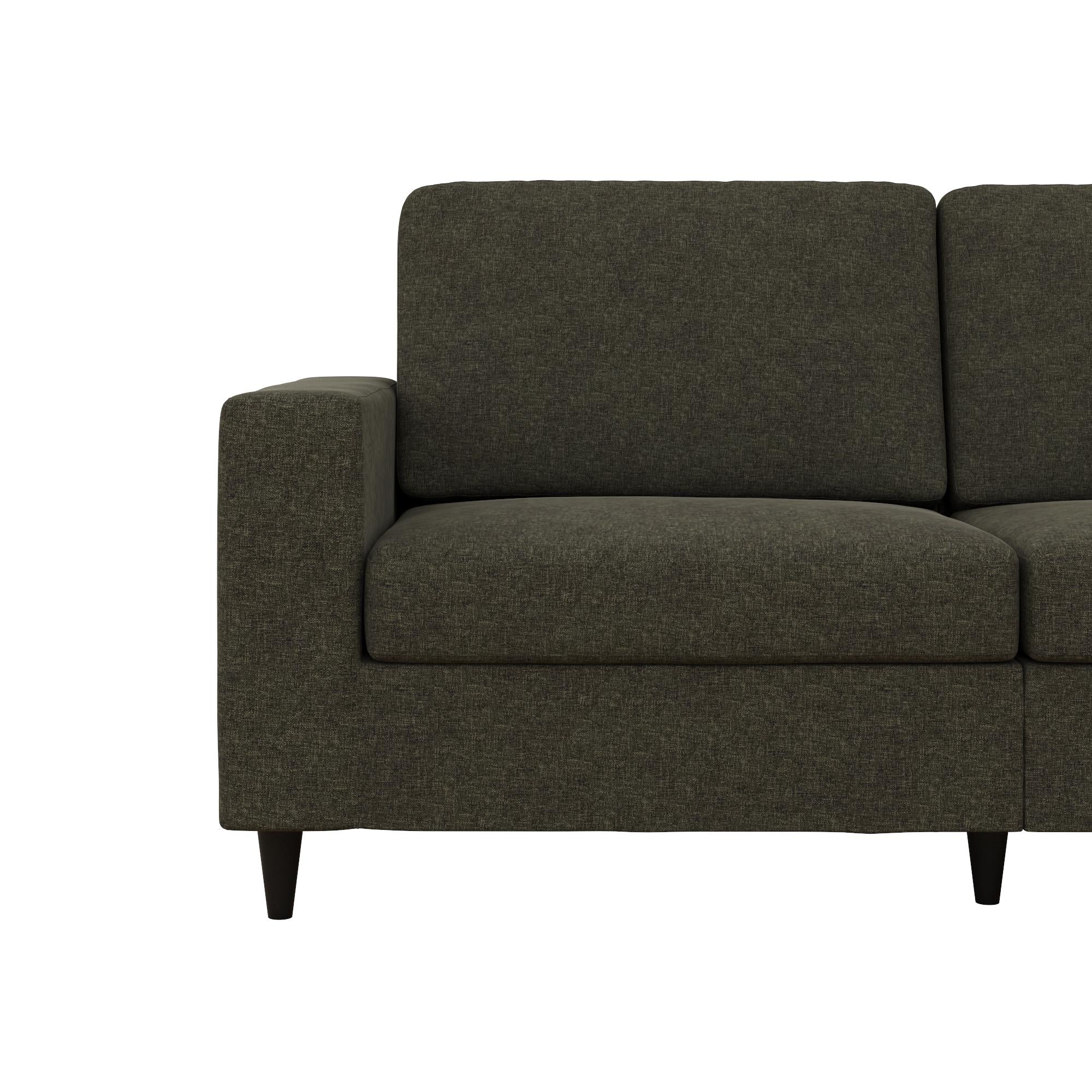 DHP Cooper Sofa - Grey Linen