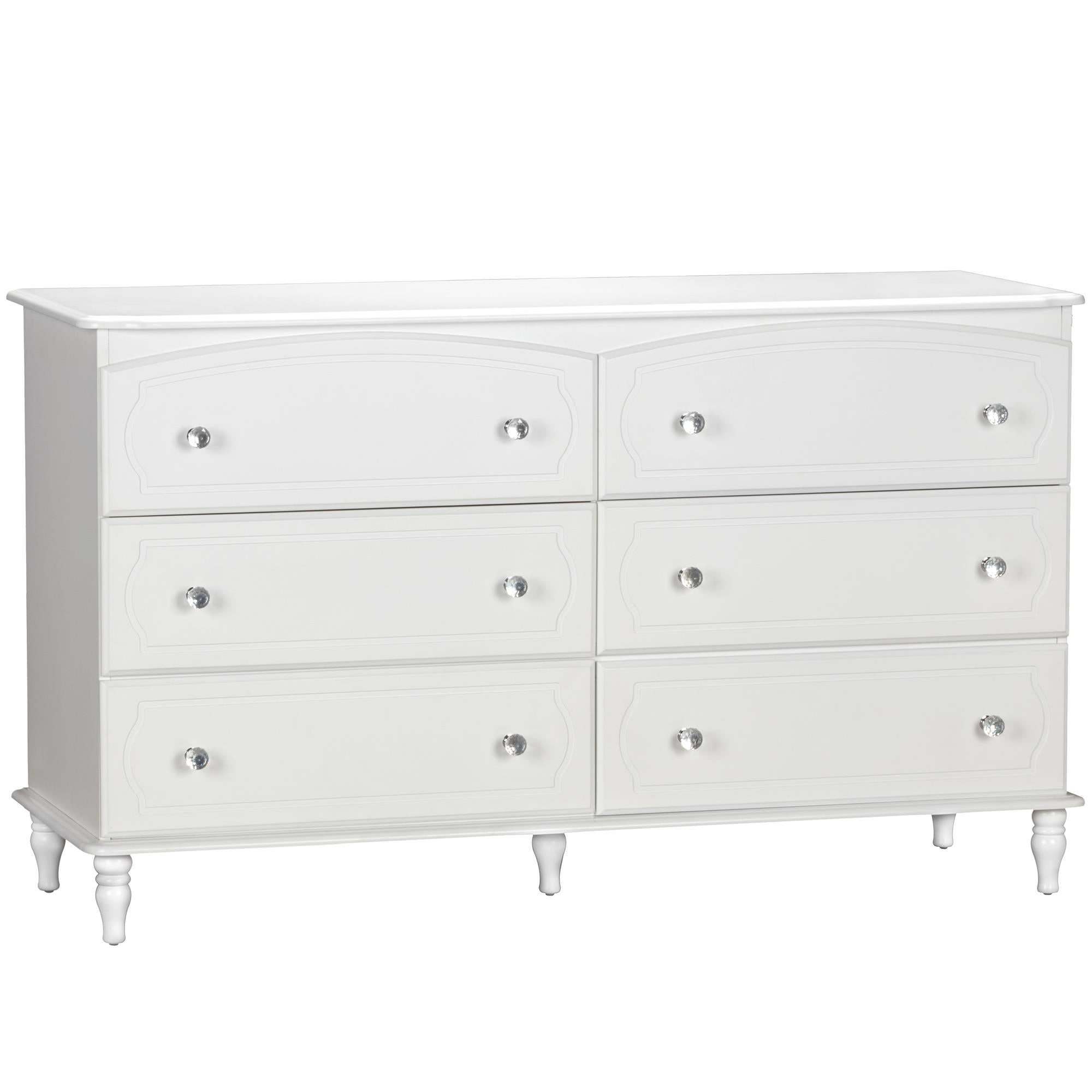 Rowan Valley Laren Kids' White 6 Drawer Dresser - White