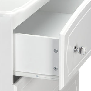Rowan Valley Laren Kids' White 6 Drawer Dresser - White