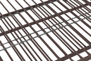 DHP Manila Metal Daybed with Trundle - Bronze - Full