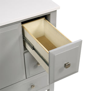 DHP Metcalfe 36 Inch Bathroom Vanity - Gray - 36"