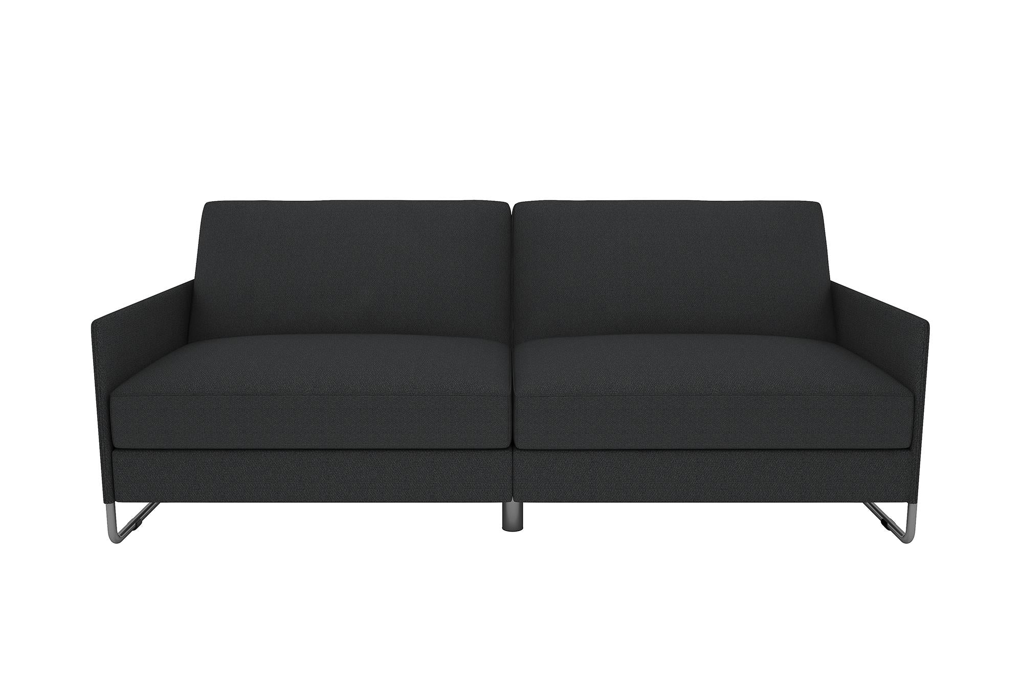 DHP Pembroke Futon Sofa Bed - Gray