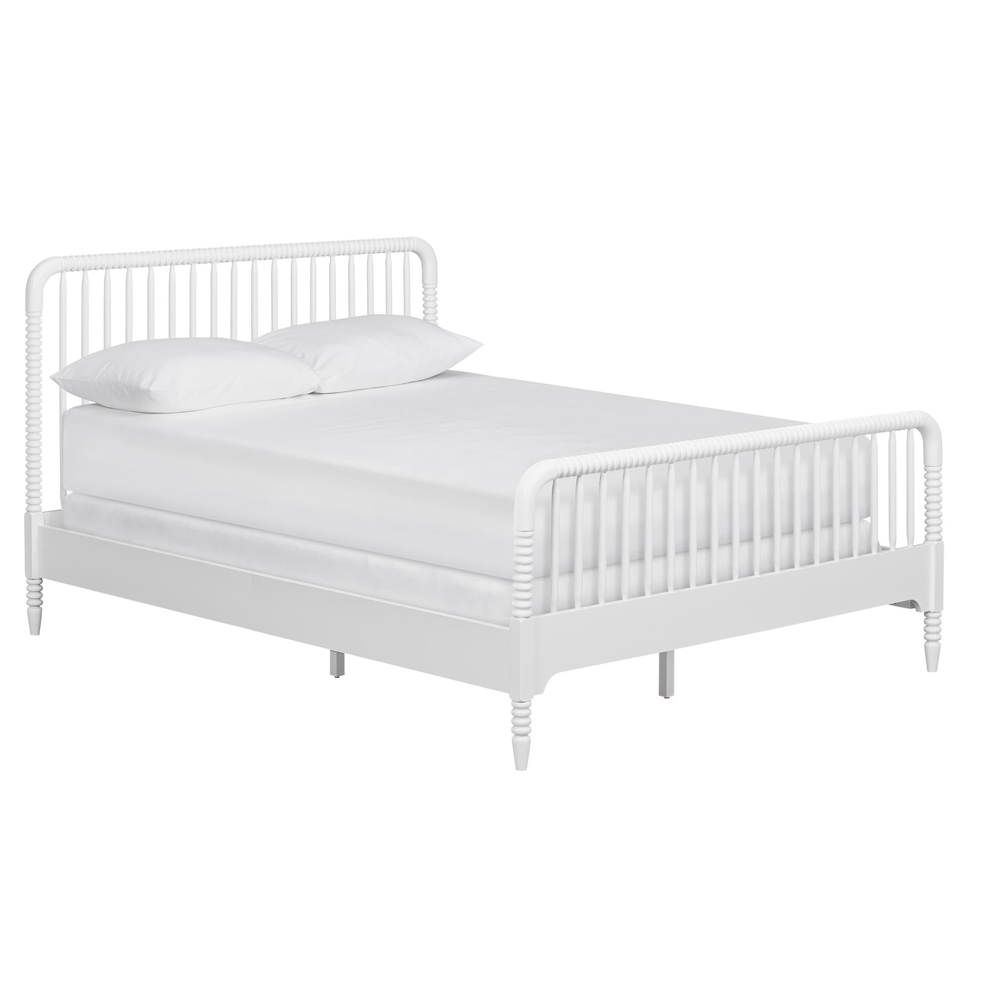 Max & Finn Linden Bed - White - Full