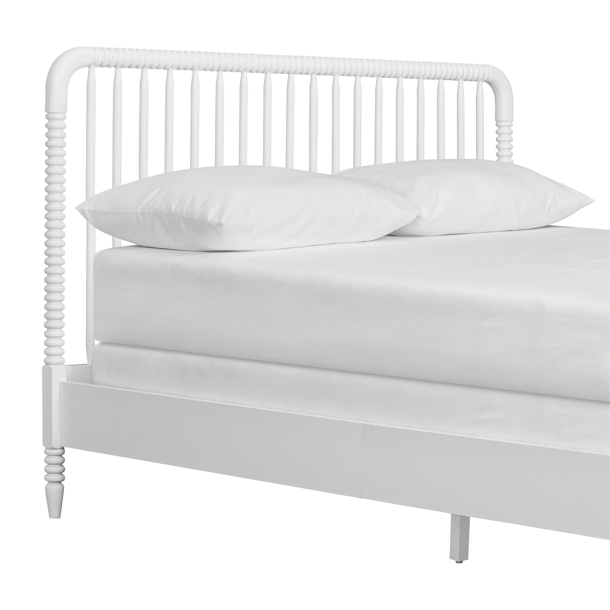 Max & Finn Linden Bed - White - Full
