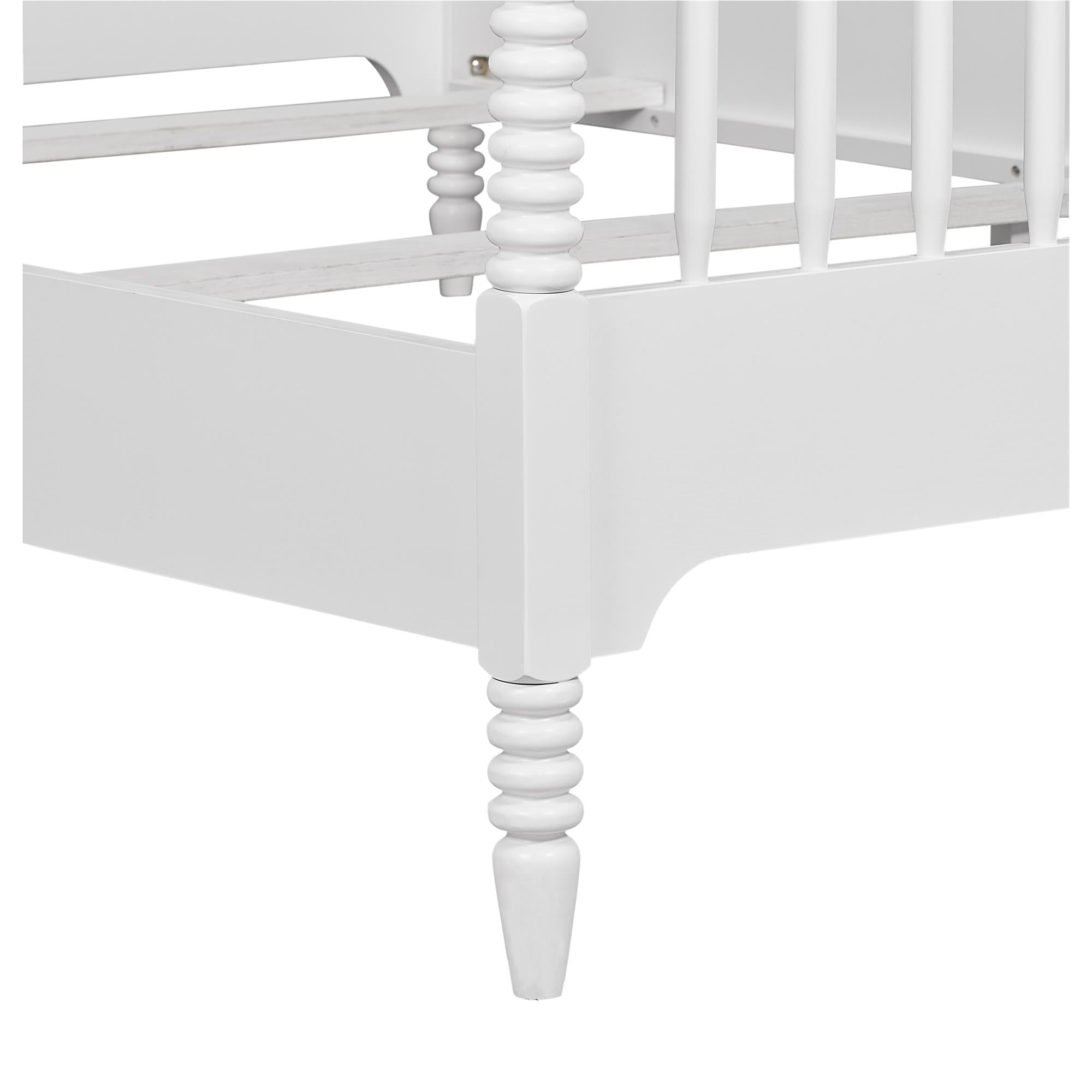 Max & Finn Linden Bed - White - Full