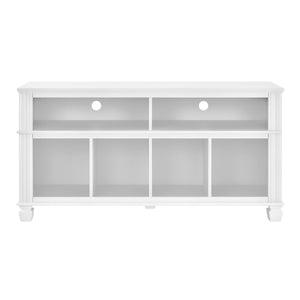 Ameriwood Home Woodcrest TV Stand for TVs up to 55" - White