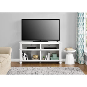 Ameriwood Home Woodcrest TV Stand for TVs up to 55" - White