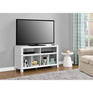 Ameriwood Home Woodcrest TV Stand for TVs up to 55" - White