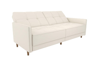 DHP Andora Futon Sofa Bed - White