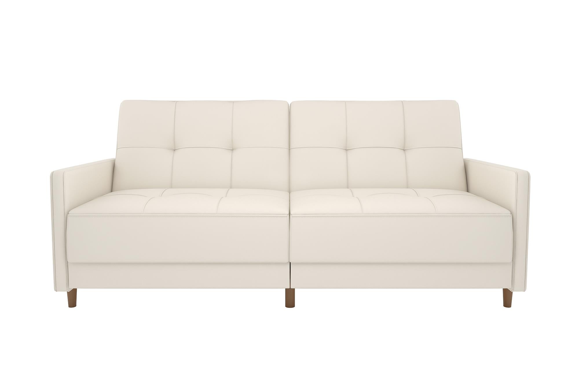 DHP Andora Futon Sofa Bed - White