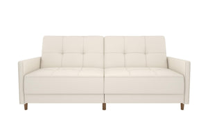 DHP Andora Futon Sofa Bed - White