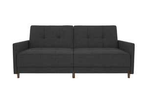 DHP Andora Futon Sofa Bed - Dark Gray