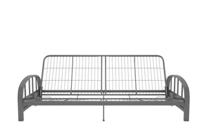 DHP Aiden Metal Futon Frame - Silver