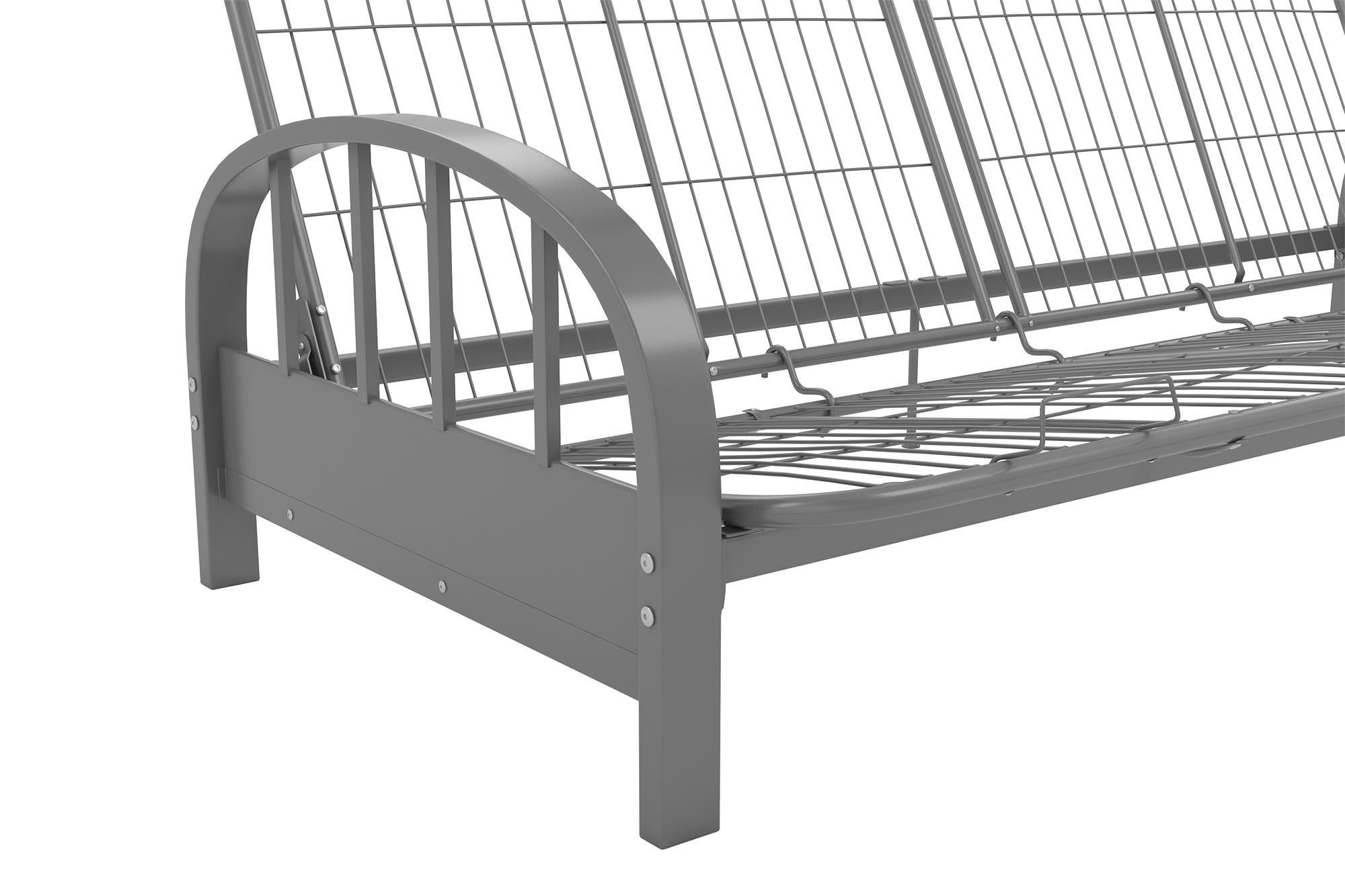 DHP Aiden Metal Futon Frame - Silver
