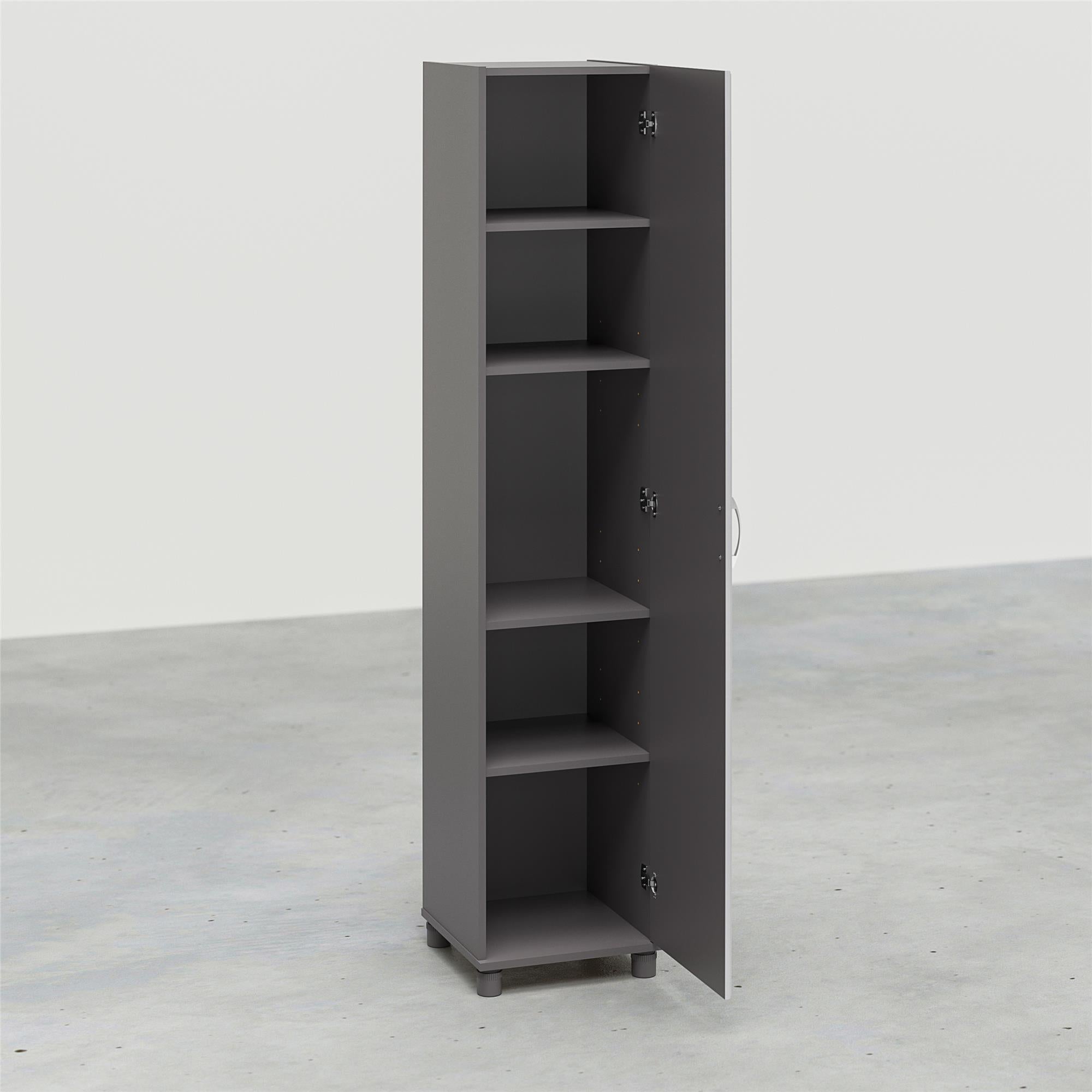 Systembuild Evolution Kendall 16" Utility Storage Cabinet - Gray