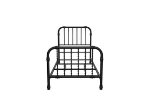 Max & Finn Wren Metal Bed - Black - Twin