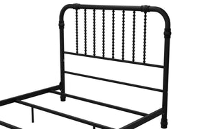 Max & Finn Wren Metal Bed - Black - Full
