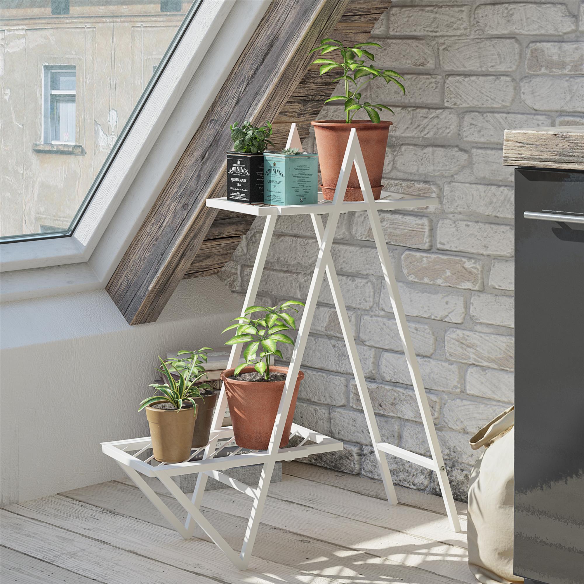 Ameriwood Home Wallflower Plant Stand - White