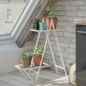 Ameriwood Home Wallflower Plant Stand - White