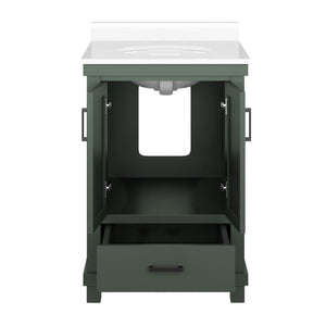DHP Sunnybrooke 24" Bathroom Vanity - Green - 24"