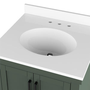 DHP Sunnybrooke 24" Bathroom Vanity - Green - 24"