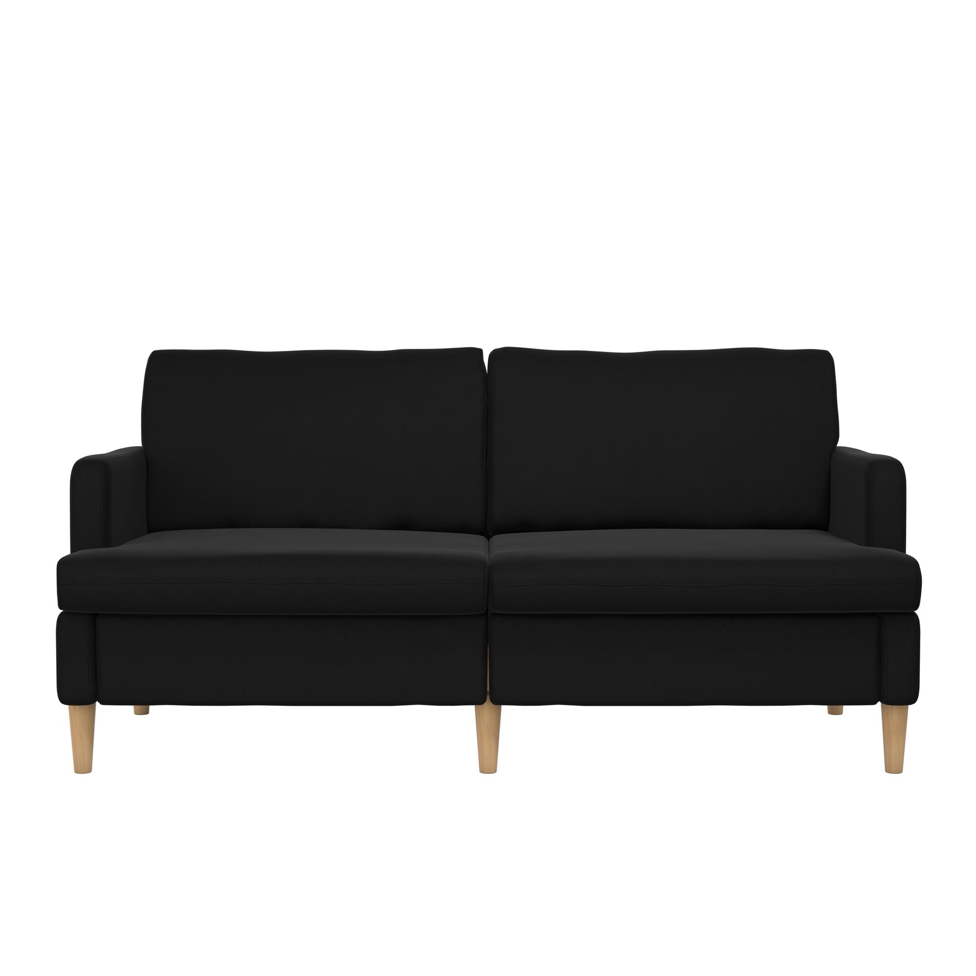 RealRooms Corah Pillowtop Sofa - Black