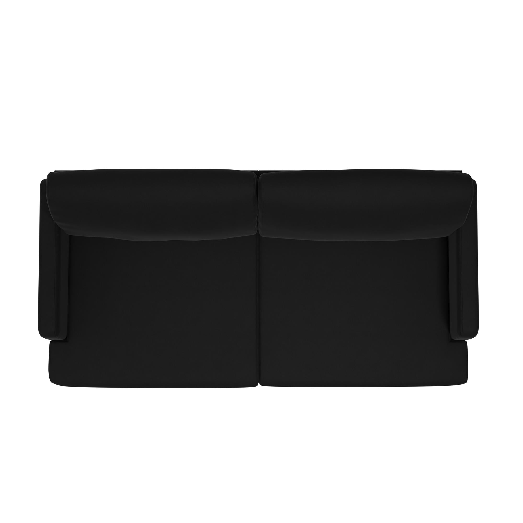 RealRooms Corah Pillowtop Sofa - Black