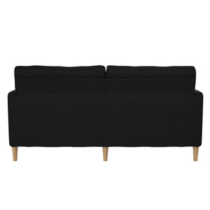 RealRooms Corah Pillowtop Sofa - Black