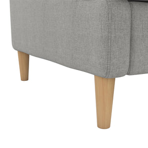 RealRooms Corah Pillowtop Sofa - Light Gray