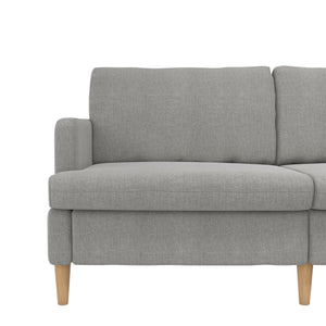 RealRooms Corah Pillowtop Sofa - Light Gray