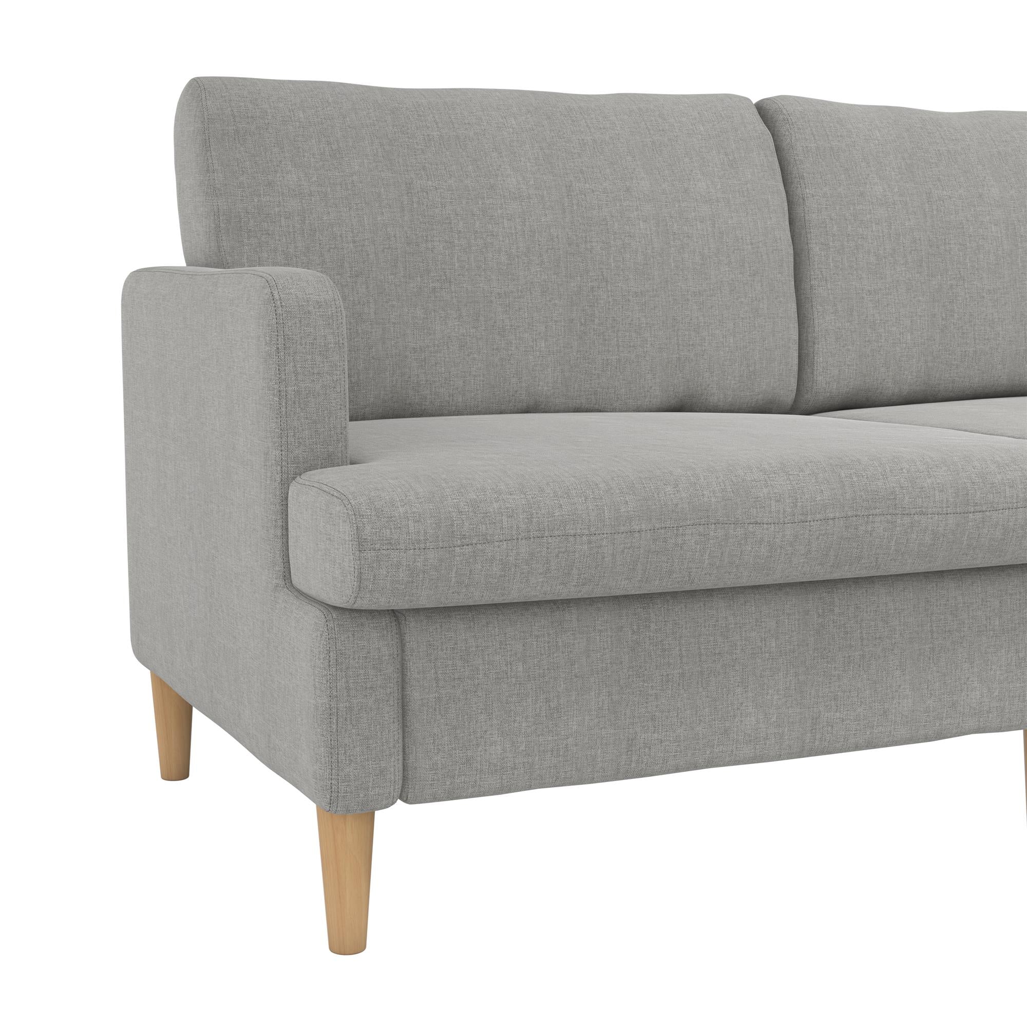 RealRooms Corah Pillowtop Sofa - Light Gray