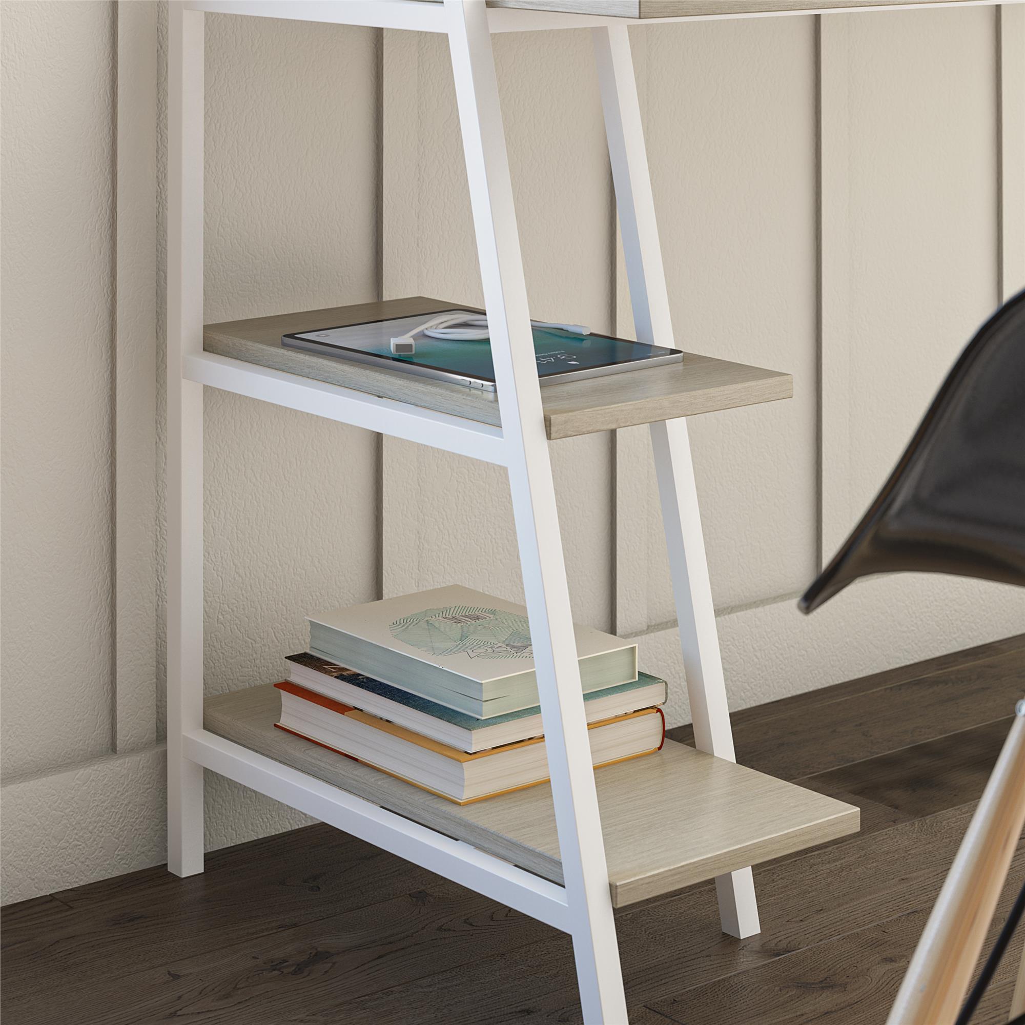 Novogratz Bushwick Ladder Desk - Pale Oak