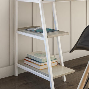 Novogratz Bushwick Ladder Desk - Pale Oak