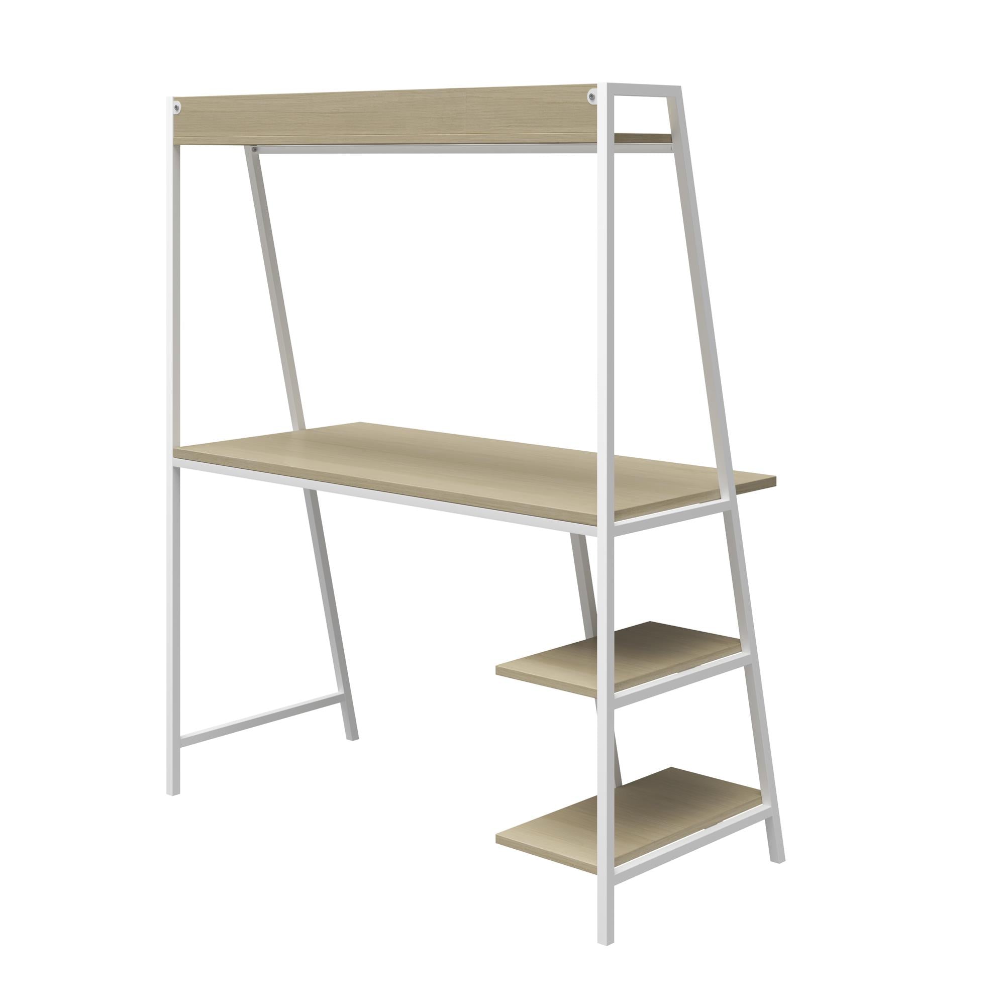 Novogratz Bushwick Ladder Desk - Pale Oak