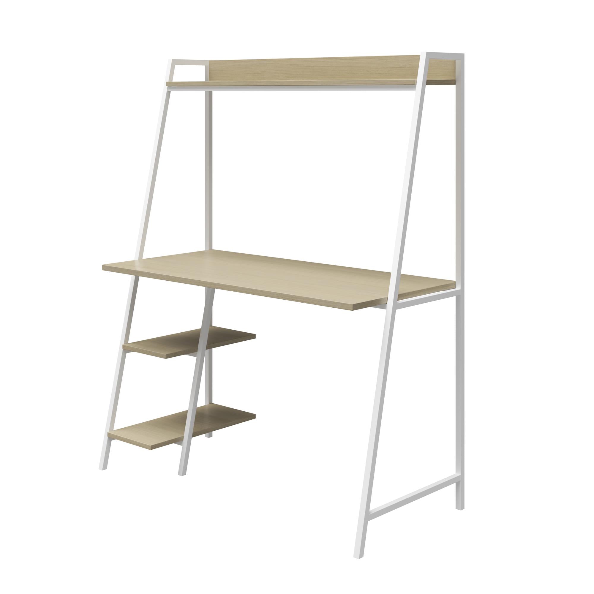 Novogratz Bushwick Ladder Desk - Pale Oak
