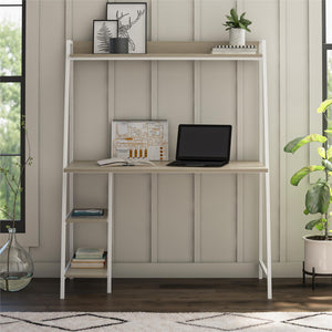 Novogratz Bushwick Ladder Desk - Pale Oak