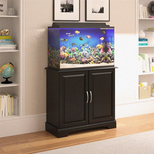 Ollie & Hutch Harbor 29 - 37 Gallon Aquarium or Terrarium Stand - Black